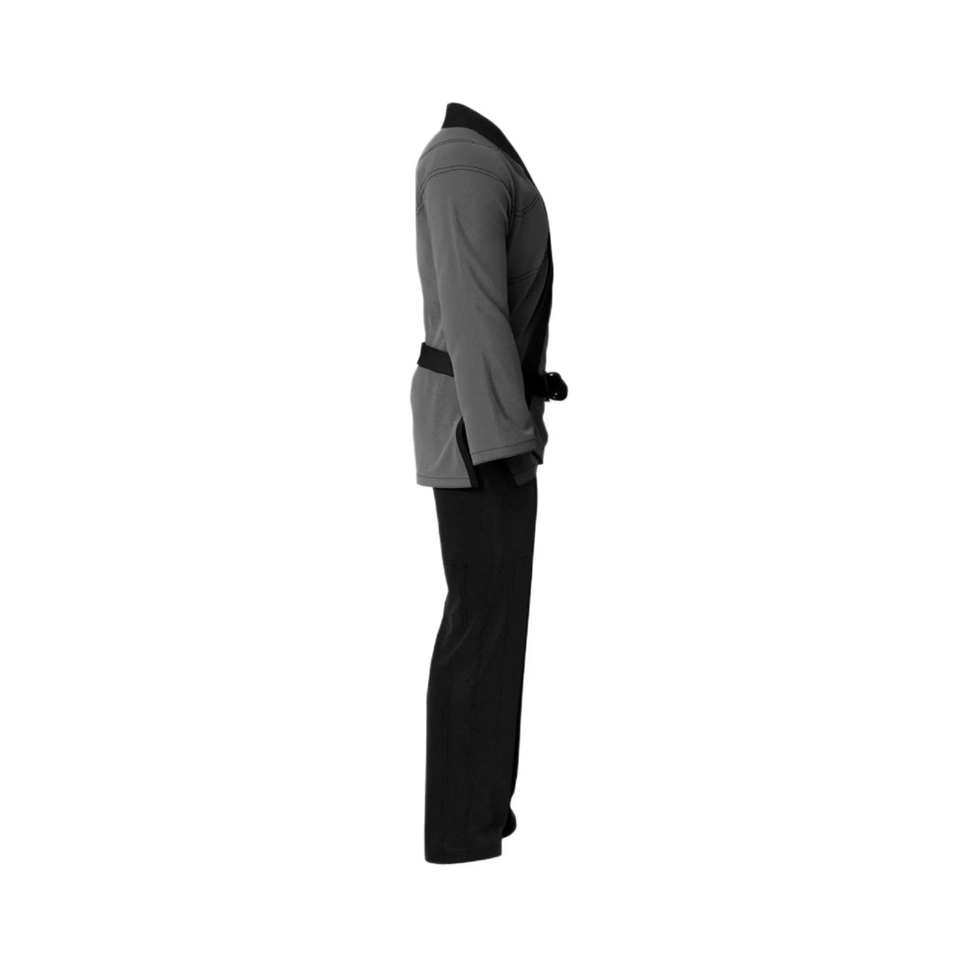 Premium Grey &amp; Black Brazilian Jiu Jitsu Gi - Standard GI | Combatra