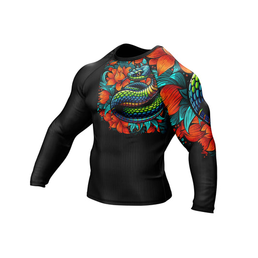Venom Strike Compression Rash Guard - Combatra