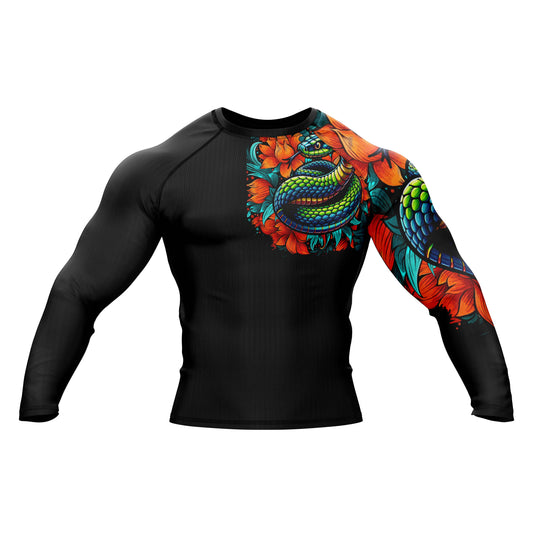 Venom Strike Compression Rash Guard - Combatra