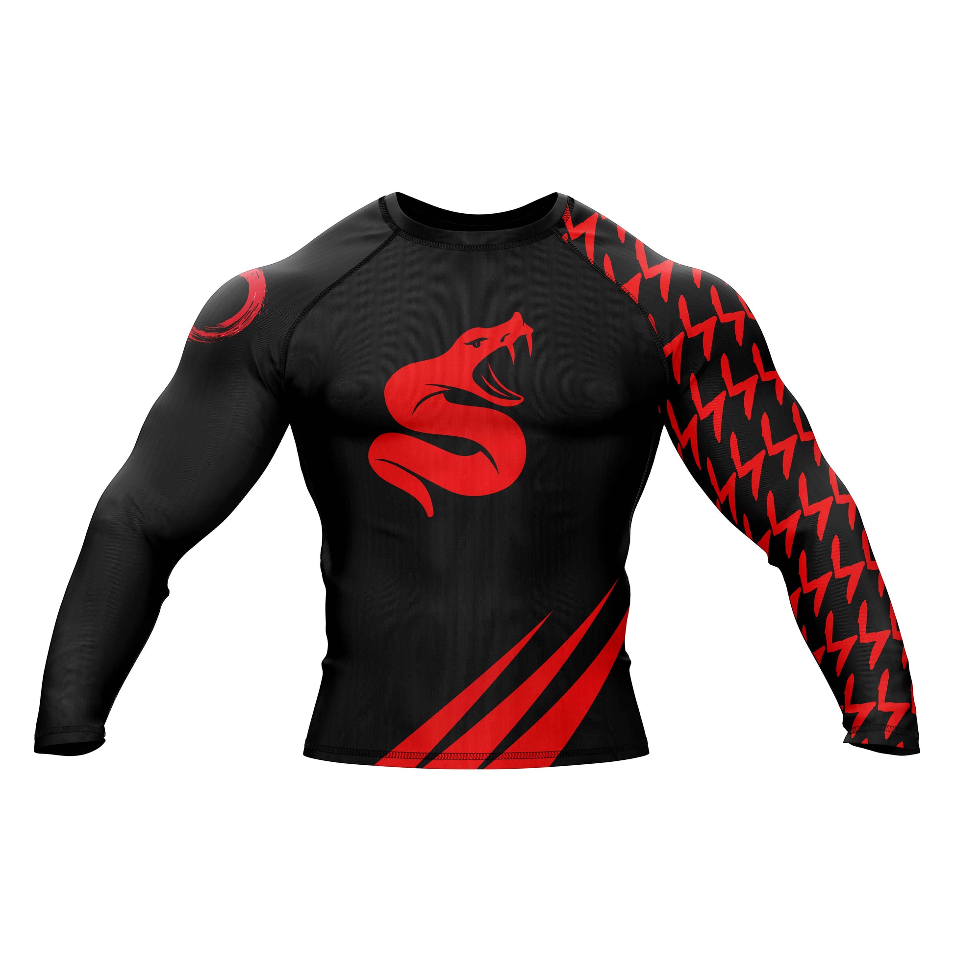 Snake Fury  Compression Rash Guard - Combatra