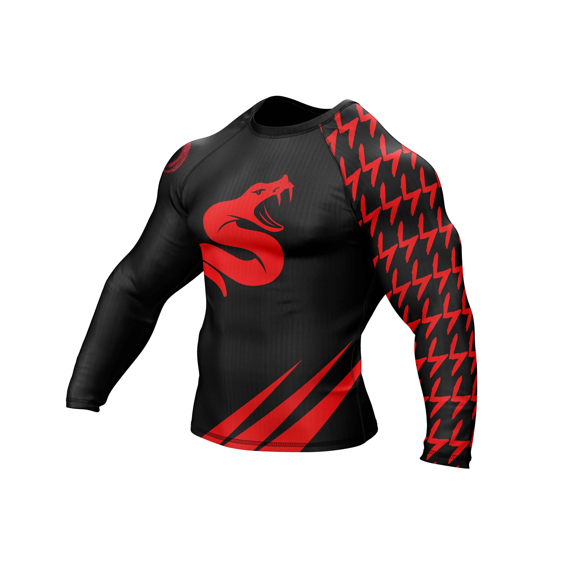 Snake Fury  Compression Rash Guard - Combatra