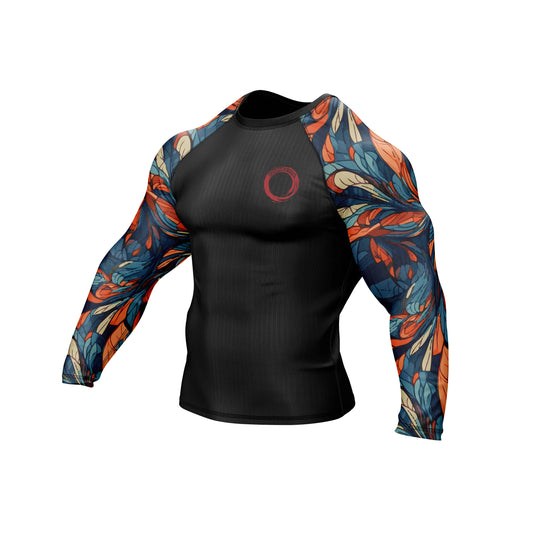 Feather Combat Compression Rash Guard - Combatra