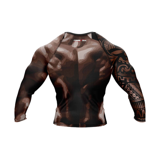 Tiger Fury Compression Rash Guard - Combatra