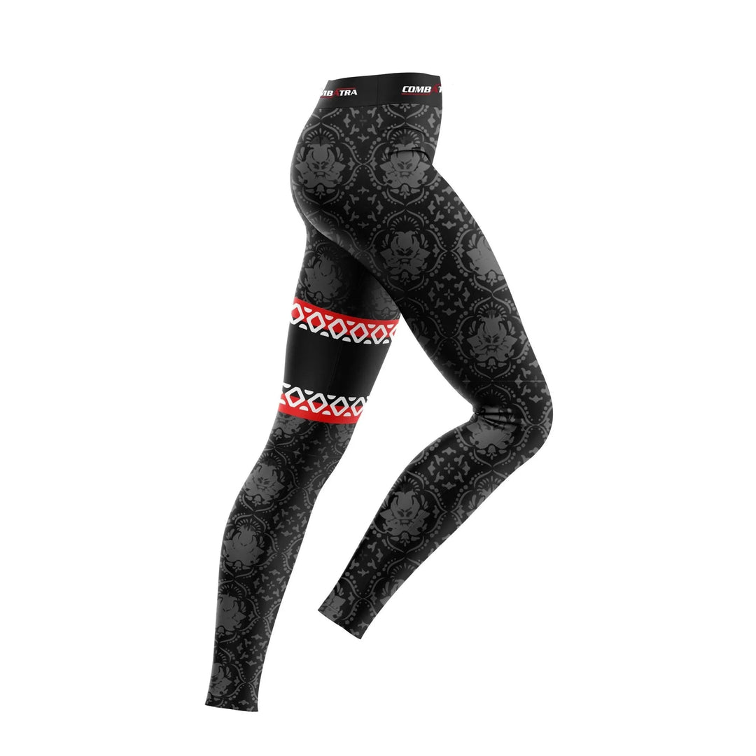 Red Reign Compression Pants For Women - Compression Spats | Combatra