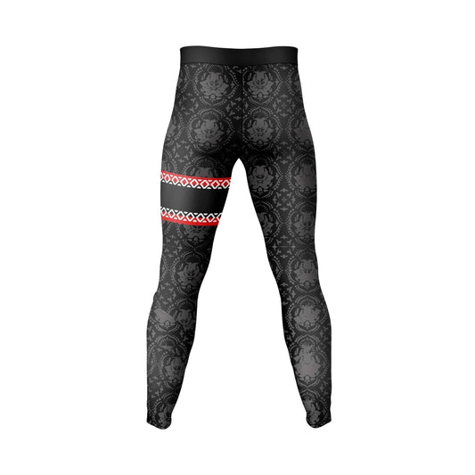Red Reign Compression Pants - Compression Pants | Combatra