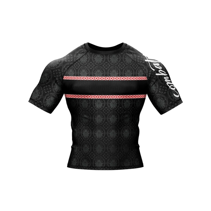 Red Reign Compression Rash Guard - Premium Rashguards | Combatra
