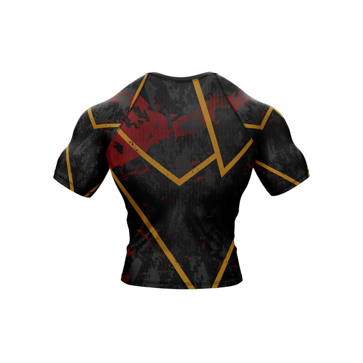 Samurai Skull Compression Rash Guard - Premium Rashguards | Combatra