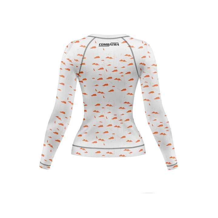 Samurai Warrior Compression Rash Guard For Women - Premium Rashguards | Combatra