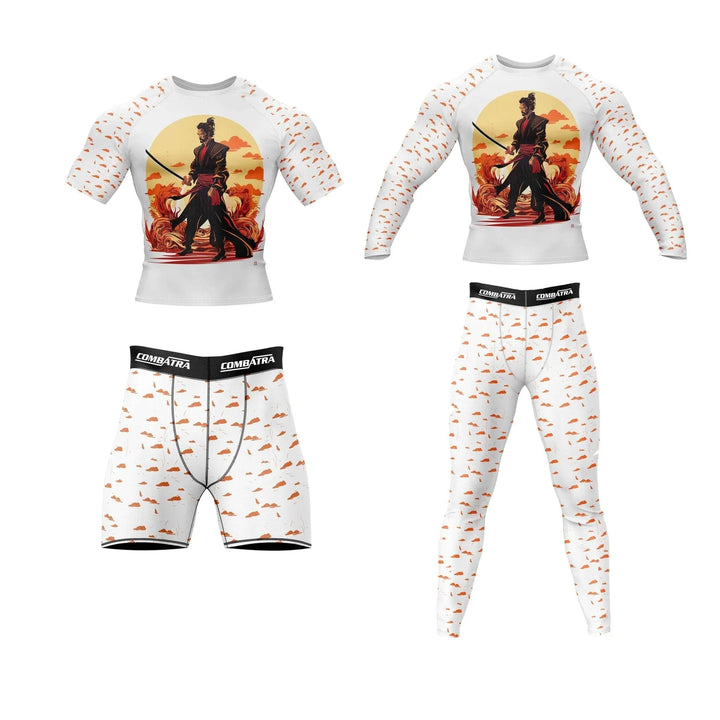 Samurai Warrior Compression Shorts - Compression Shorts | Combatra