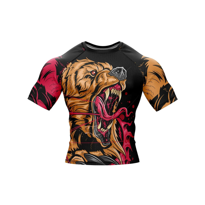 Savage Bear Attack Compression Rashguard - Premium Rashguards | Combatra