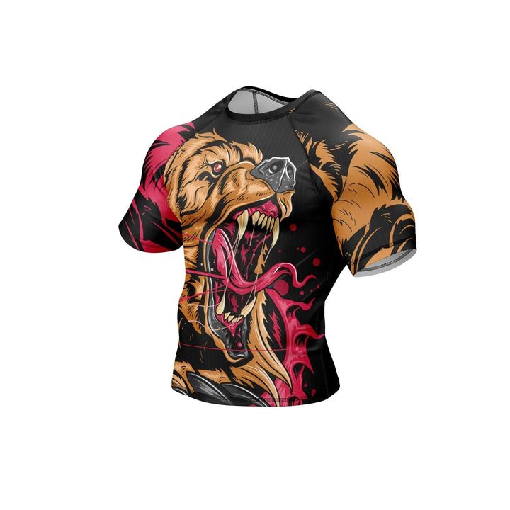Savage Bear Attack Compression Rashguard - Premium Rashguards | Combatra