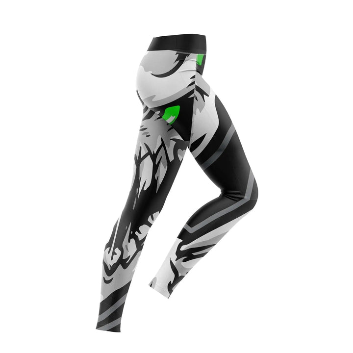 Scary Skeleton Compression Pants - Compression Pants | Combatra