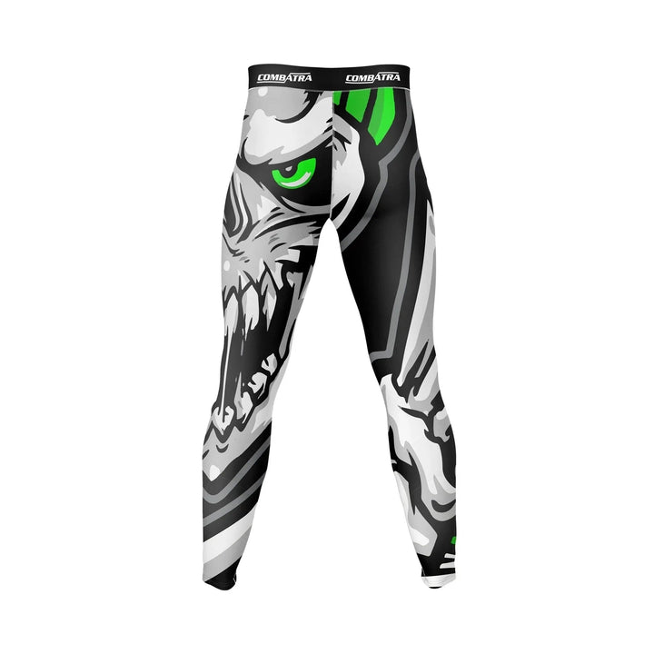 Scary Skeleton Compression Pants - Compression Pants | Combatra