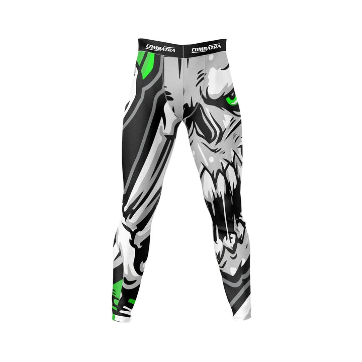 Scary Skeleton Compression Pants - Compression Pants | Combatra