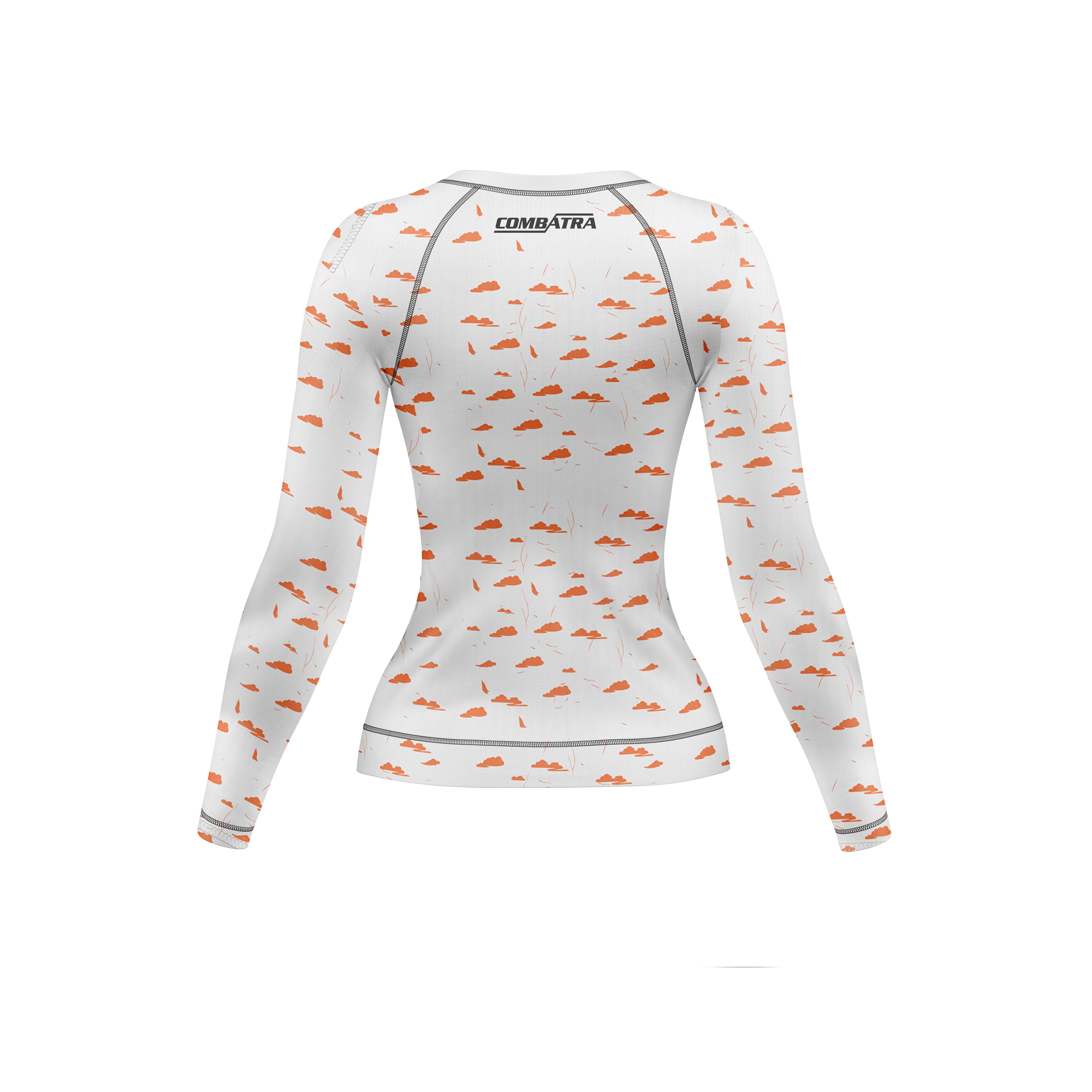 Samurai Warrior Compression Rash Guard For Women