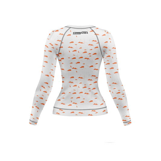 Samurai Warrior Compression Rash Guard For Women - Combatra