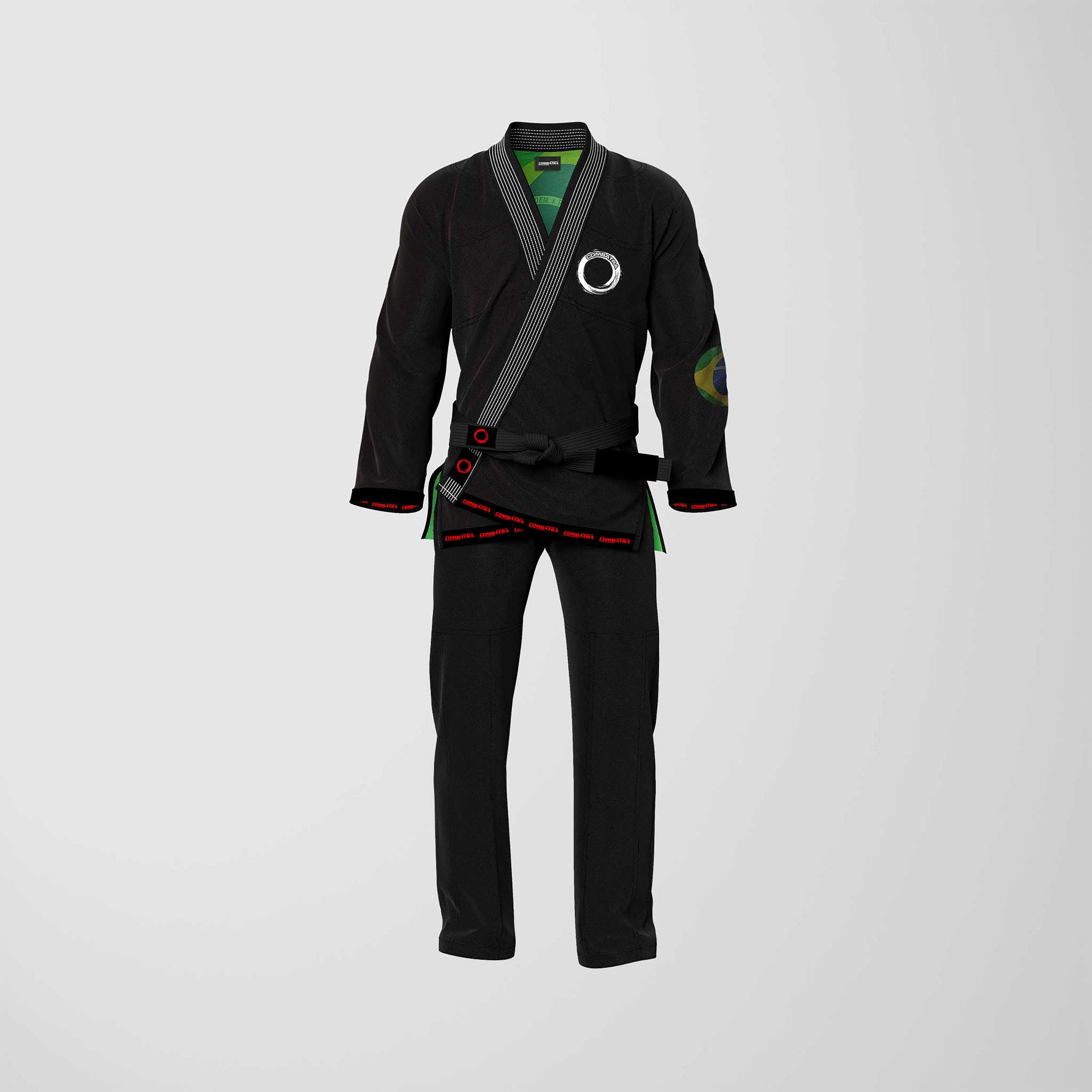 Brazilian Flag Patriotic Jiu-Jitsu Gi