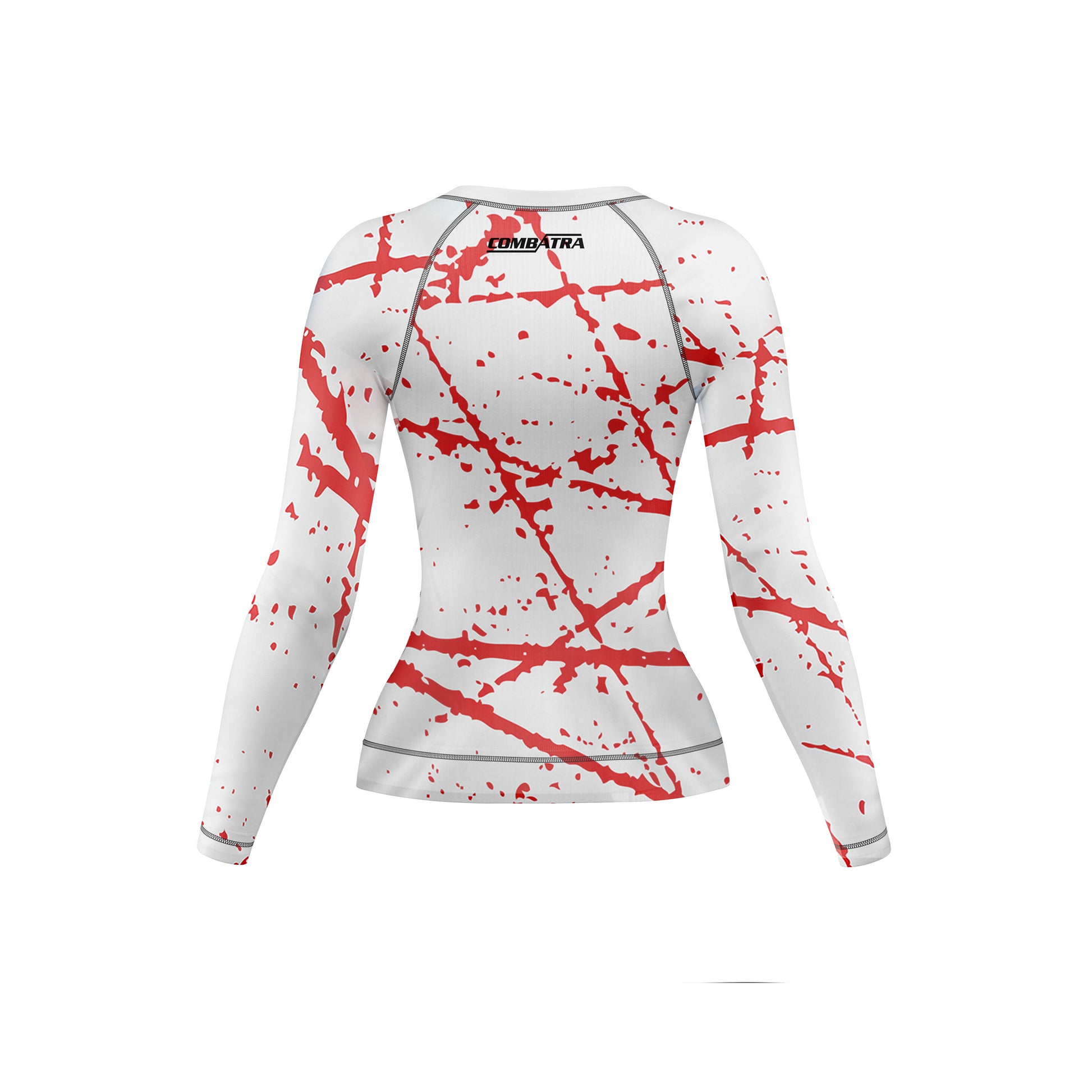 Blood  Splash combat BJJ Compression Rash Guard For Women - Combatra
