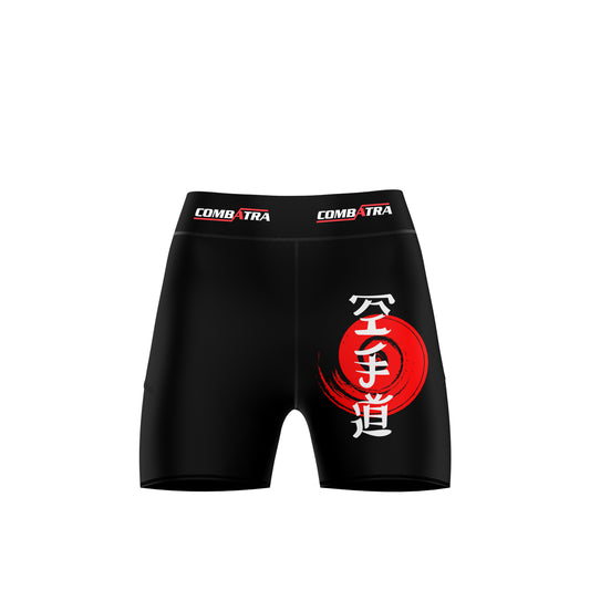 Black Edition Women’s  Compression Shorts -  Combat Shorts - Combatra