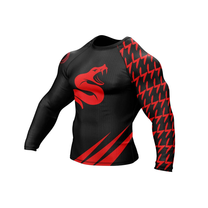 Snake Fury Compression Rash Guard - Premium Rashguards | Combatra