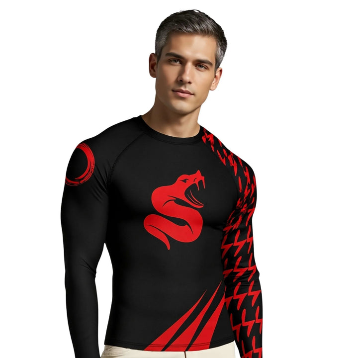 Snake Fury Compression Rash Guard - Premium Rashguards | Combatra
