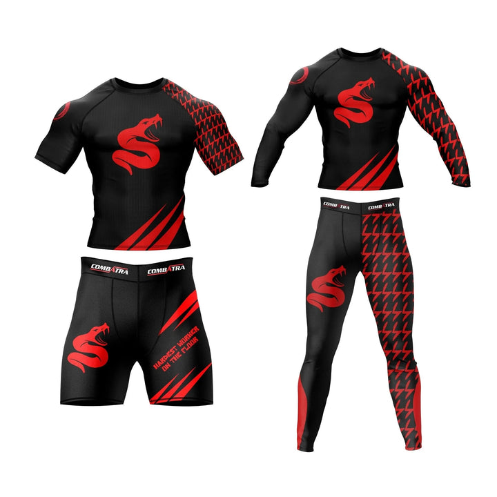 Snake Fury Compression Shorts - Compression Shorts | Combatra