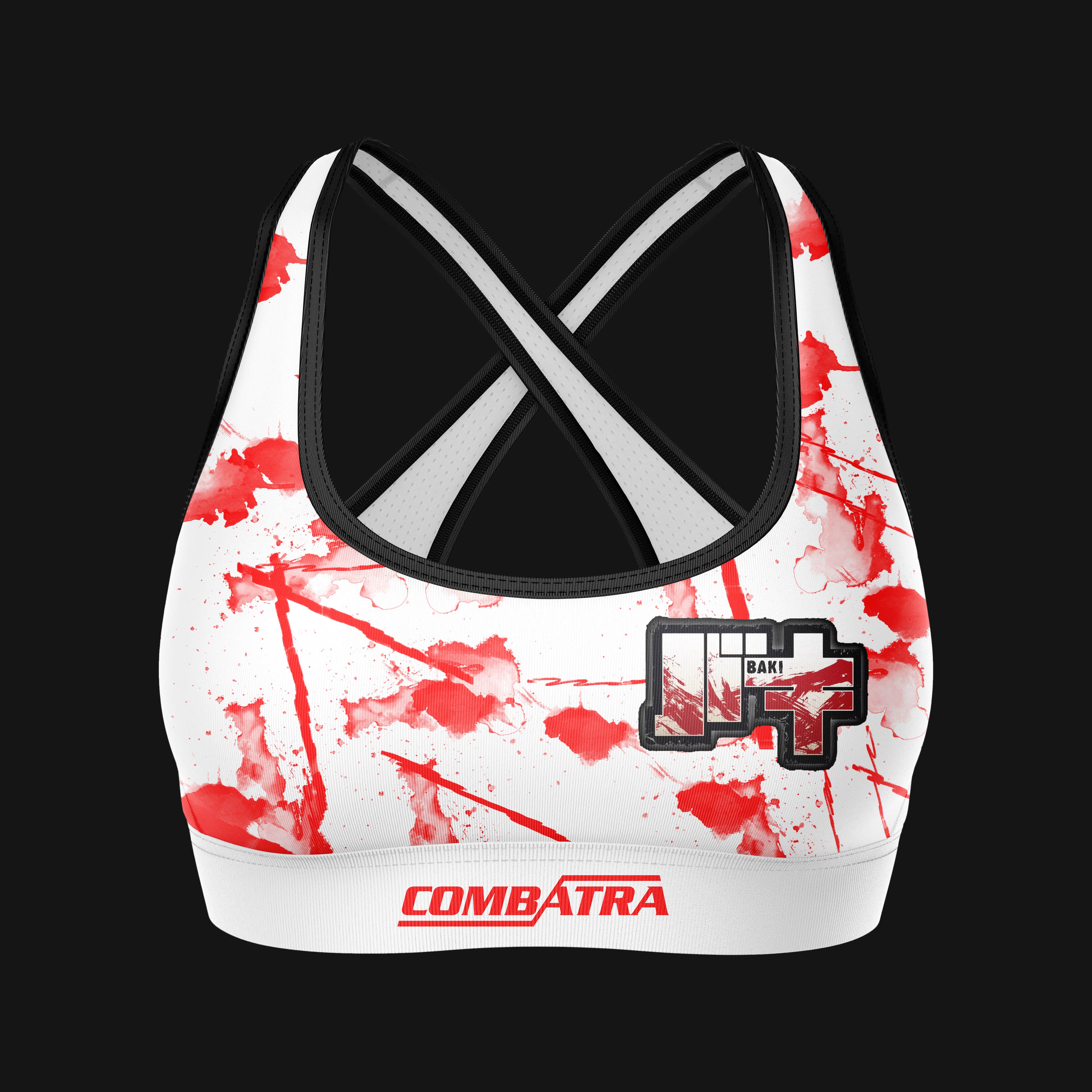 Blood splash Sports Bra