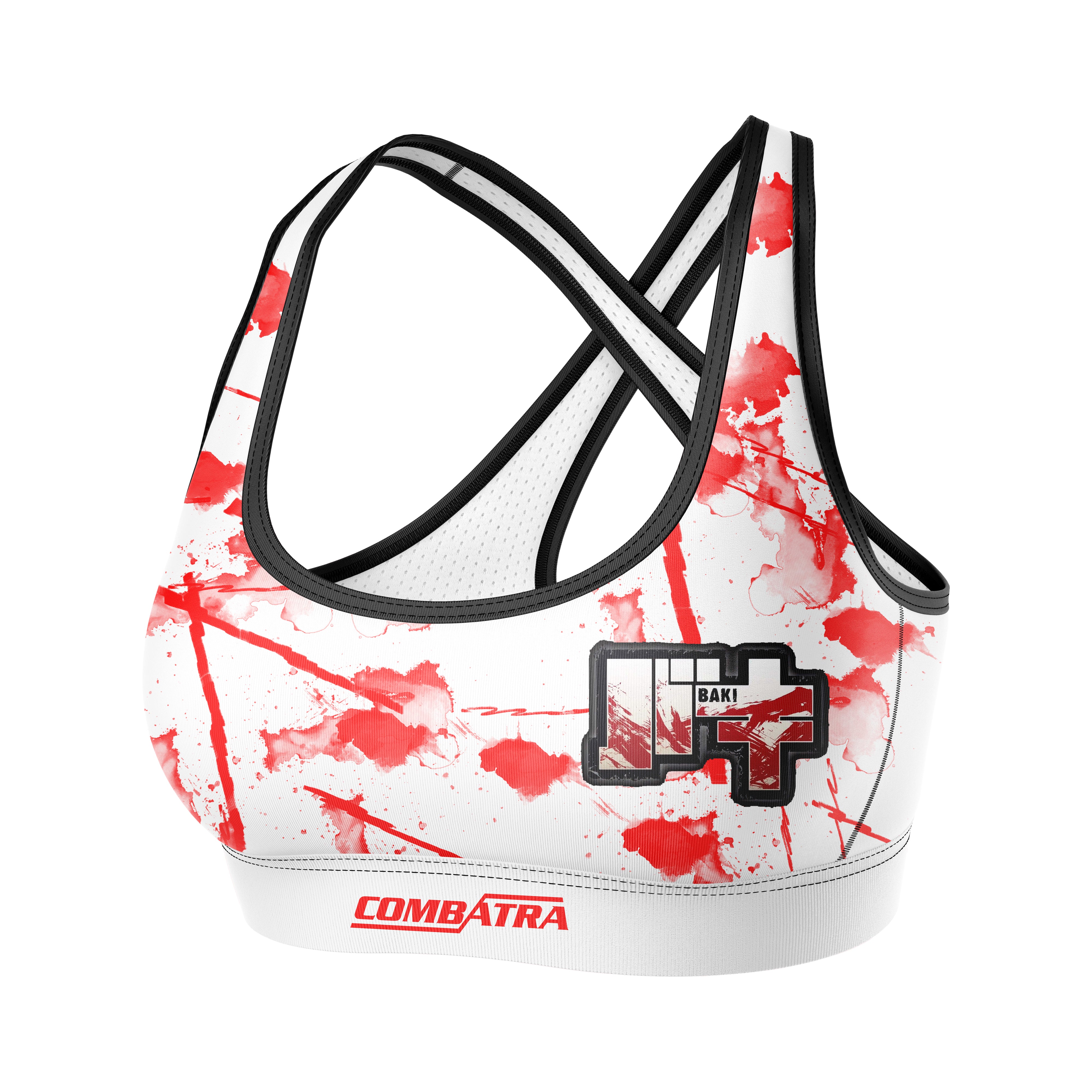 Blood splash Sports Bra