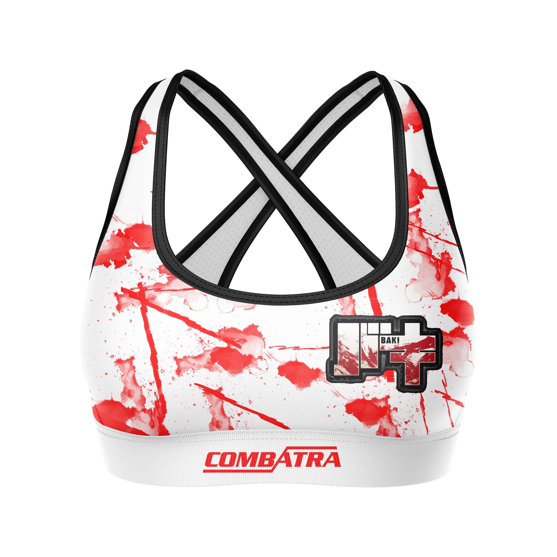 Blood splash Sports Bra