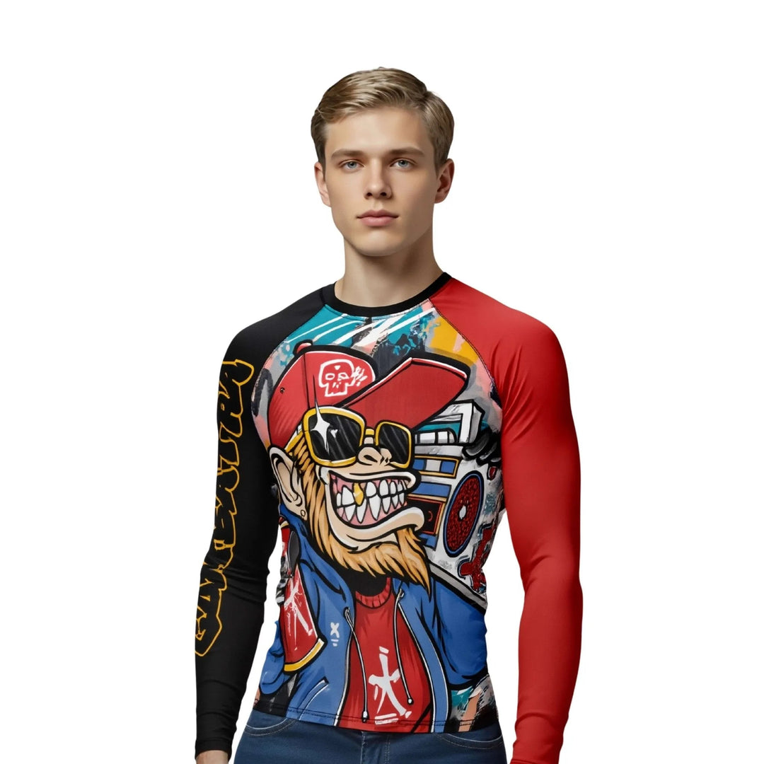Street Monkey Compression Rashguard - Premium Rashguards | Combatra