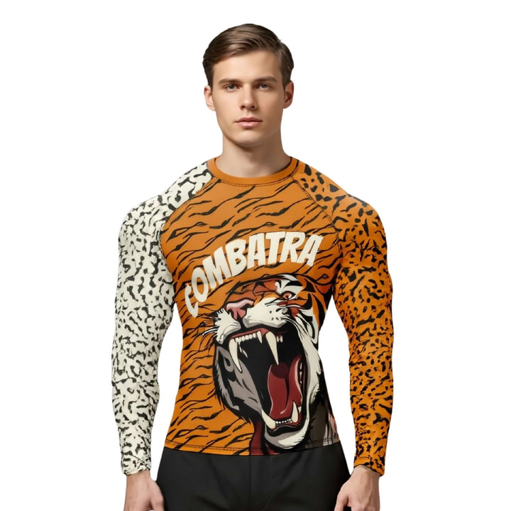 Tiger Fury Compression Rash Guard - Premium Rashguards | Combatra