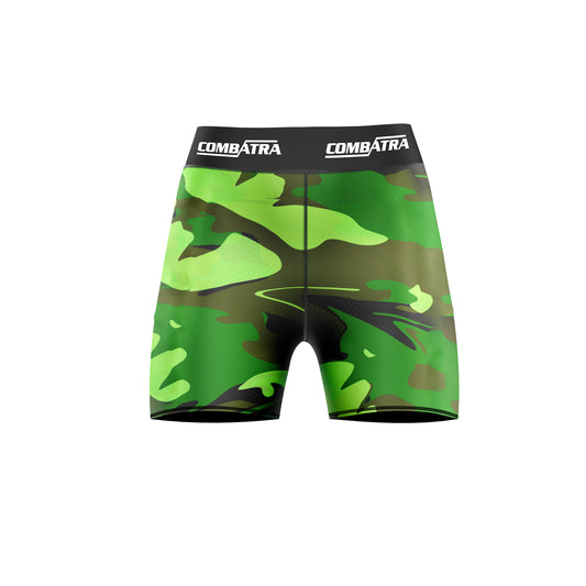 Camo Women’s Battlefield  Compression Shorts -  Combat Shorts - Combatra
