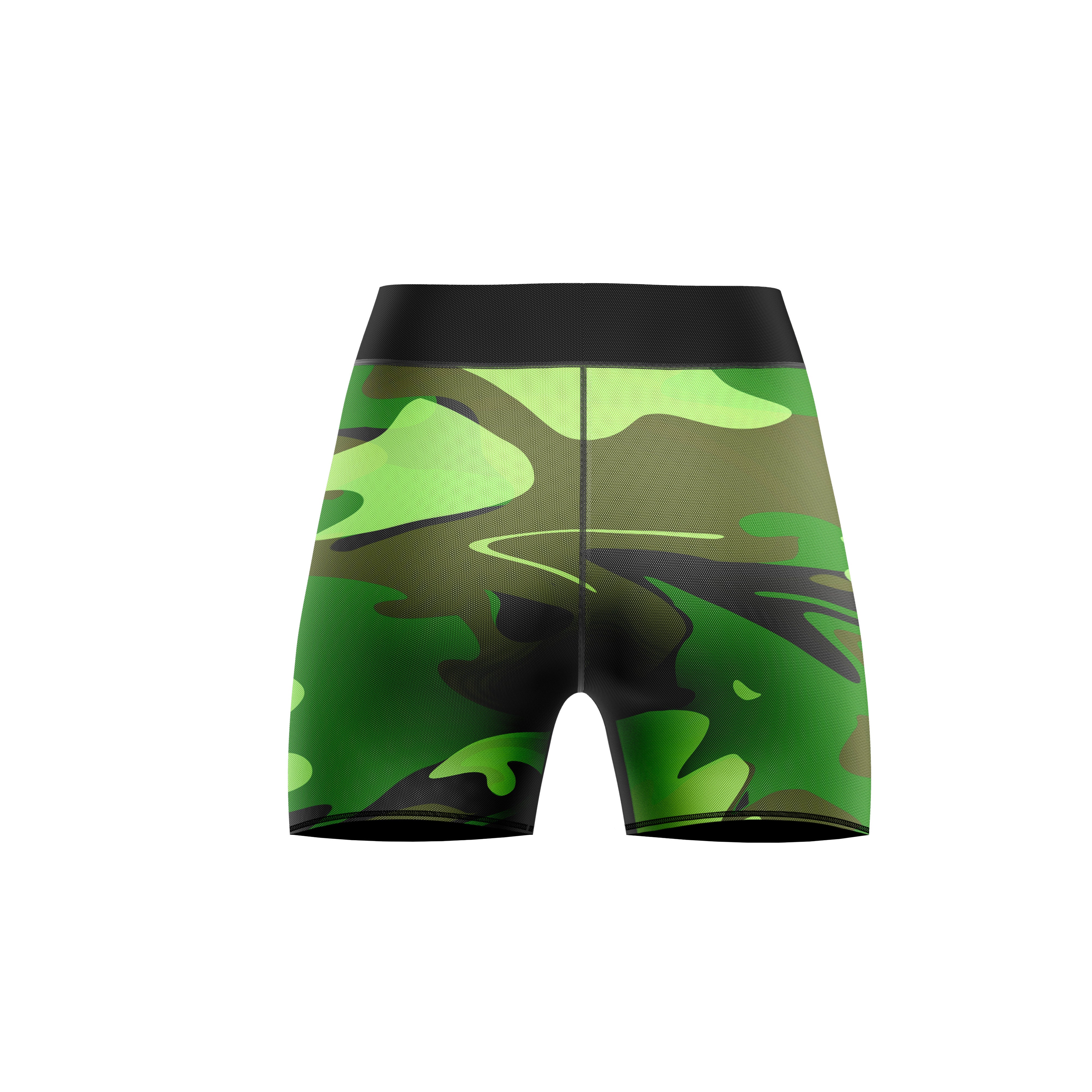 Camo Women’s Battlefield  Compression Shorts -  Combat Shorts