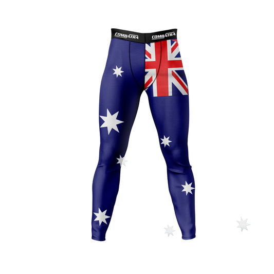 Australia Flag Compressional pant - Combatra