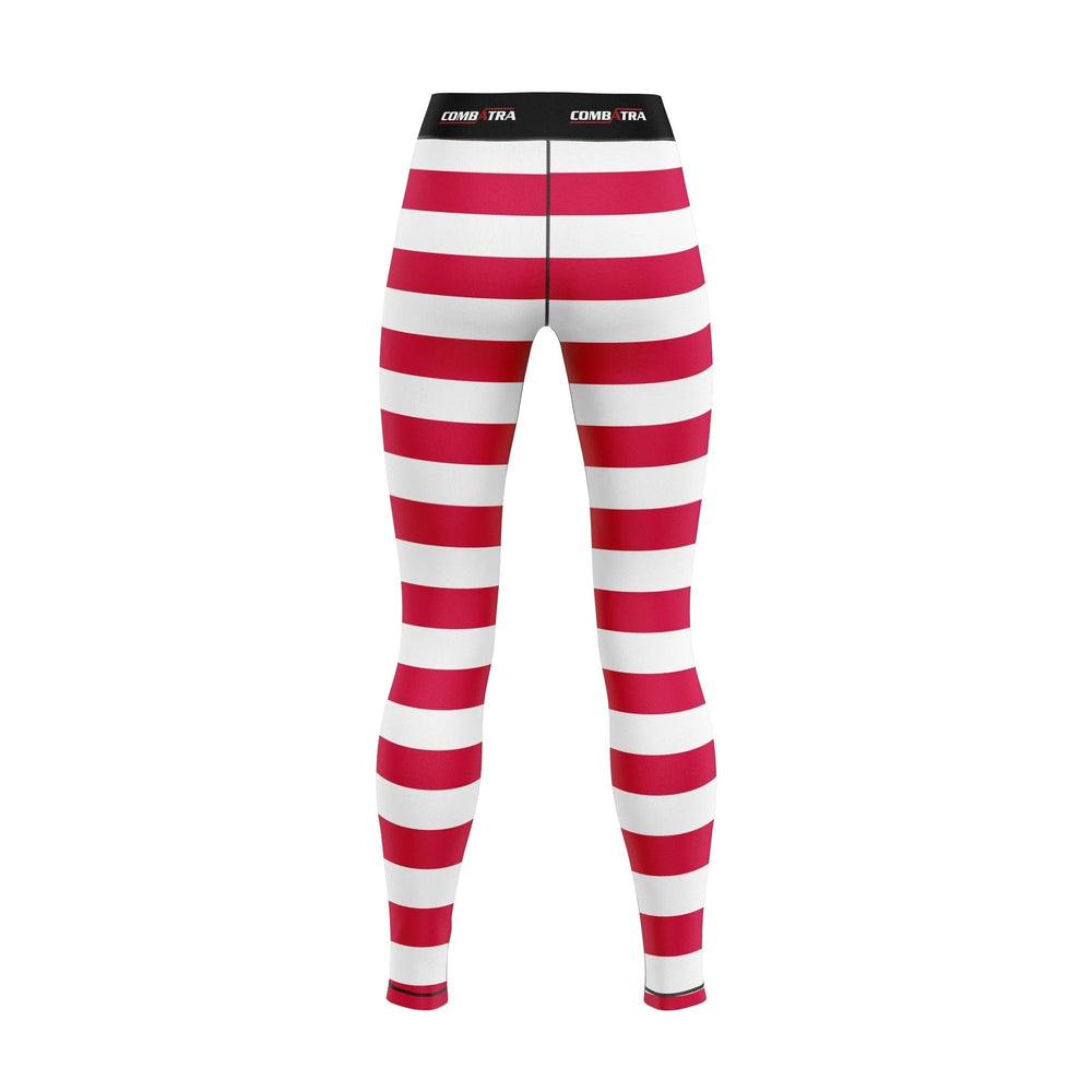 USA Flag Compression Pants For Women - Compression Pants | Combatra