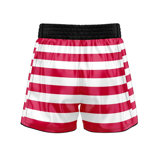 USA Flag Muay Thai Shorts - Patriotic Fight Gear - Muay Thai Shorts | Combatra