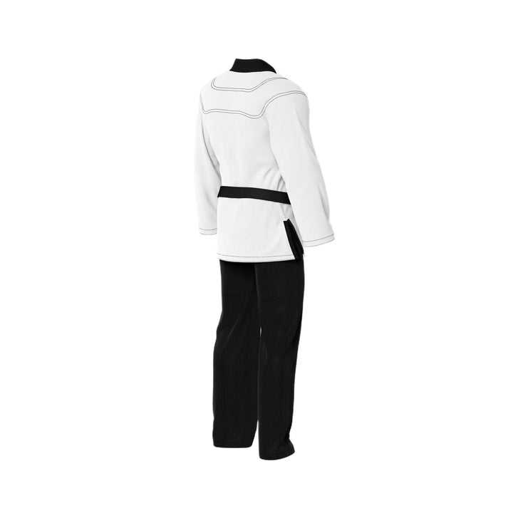 White Shirt with Black Pant Brazilian Jiu Jitsu Gi - Standard GI | Combatra