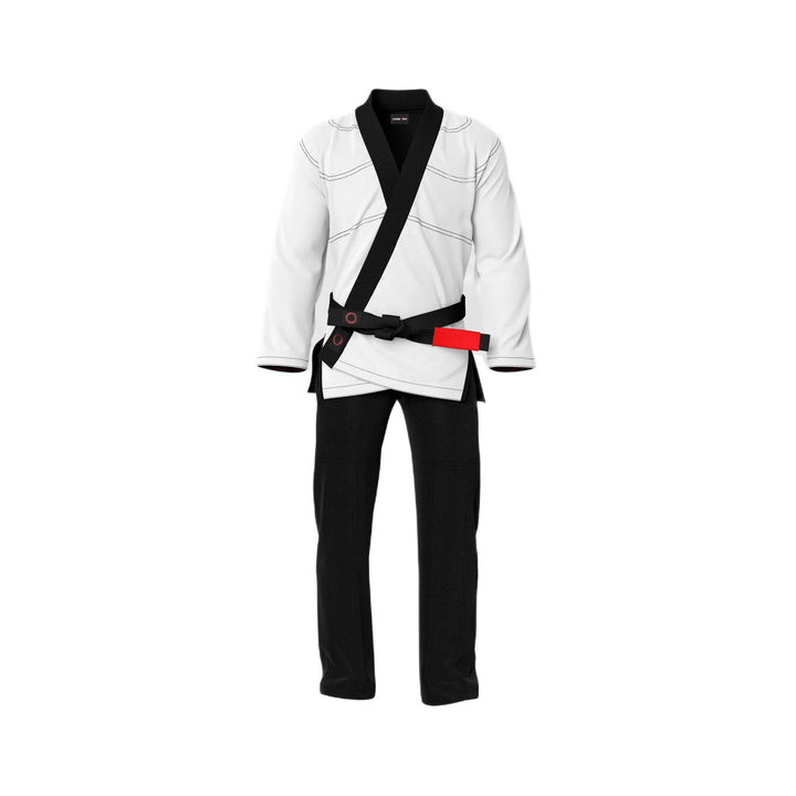 White Shirt with Black Pant Brazilian Jiu Jitsu Gi - Standard GI | Combatra