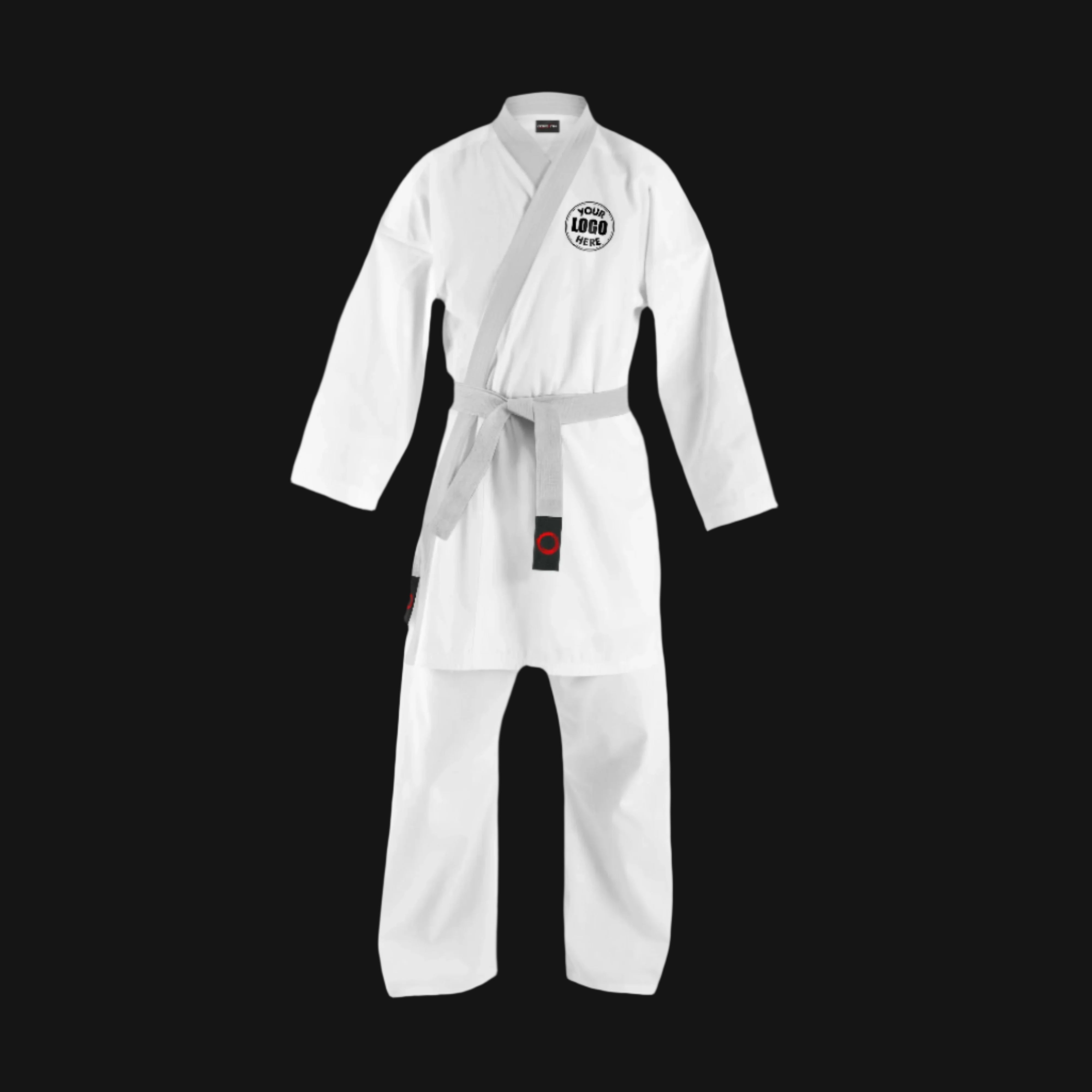 Custom White 14 oz heavy Weight Karate Uniform