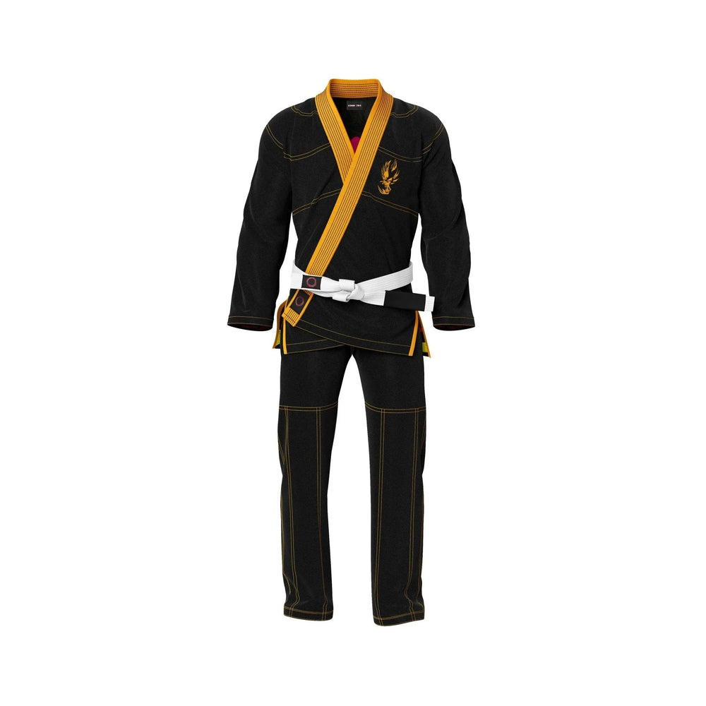 Yellow Black Vegeta Premium Brazilian Jiu Jitsu Gi - Premium Gi | Combatra