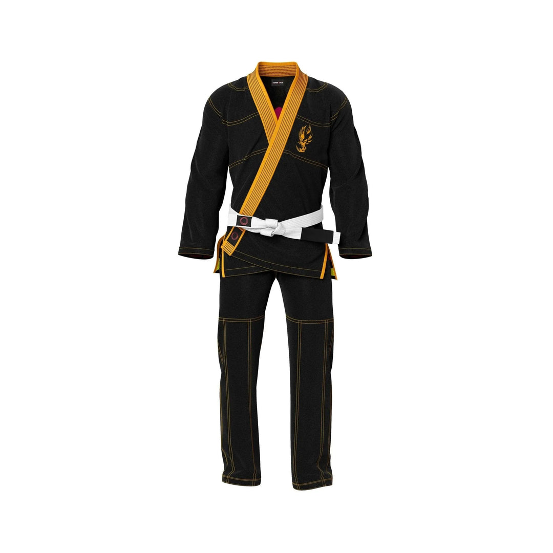 Yellow Black Vegeta Premium Brazilian Jiu Jitsu Gi - Premium Gi | Combatra