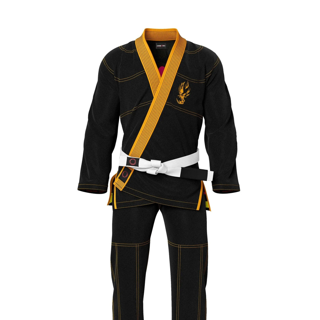 Yellow Black Vegeta Premium Brazilian Jiu Jitsu Gi - Premium Gi | Combatra
