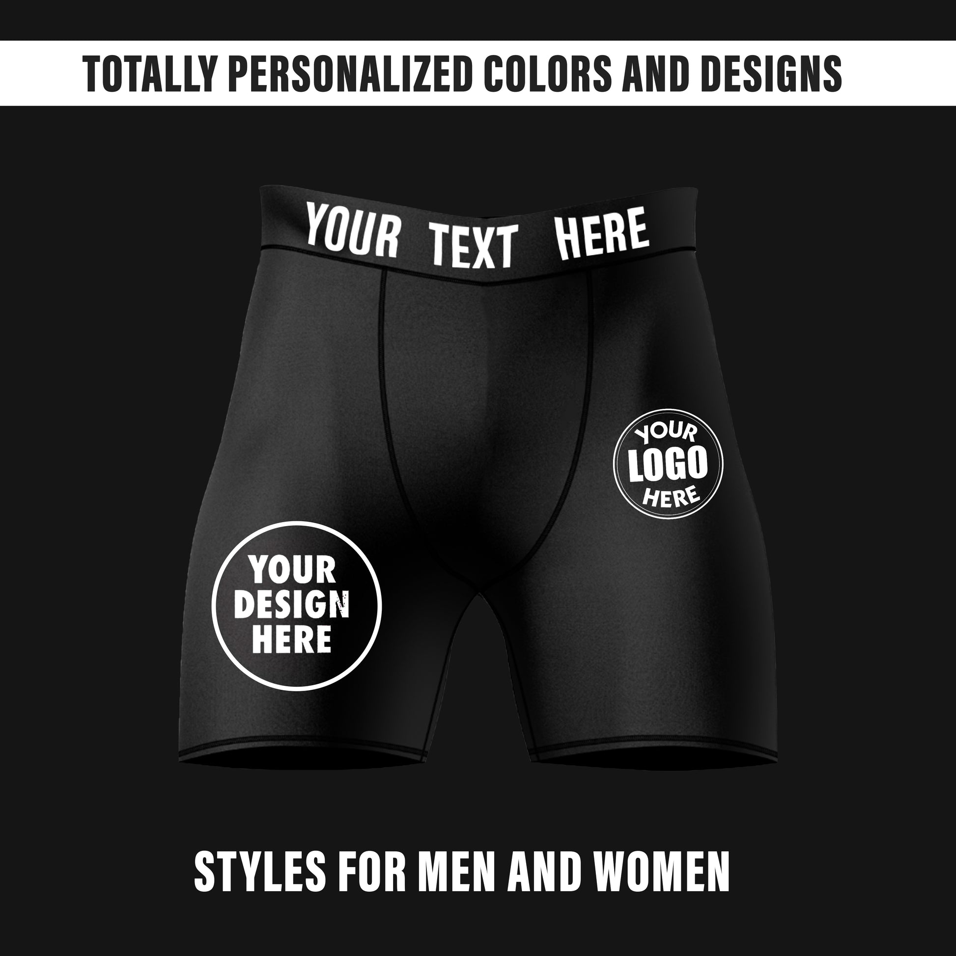 Design Your Own - Compression Shorts - Combatra