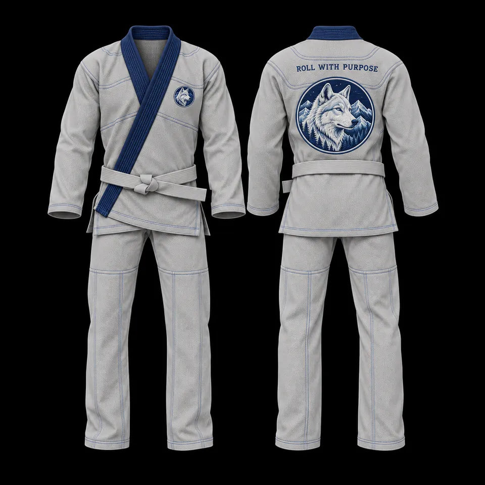 Standard Gi: Your personal signature. Your own artwork, name and chosen colours.